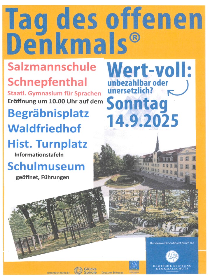 Tag des offenen Denkmals am 14.09.2025